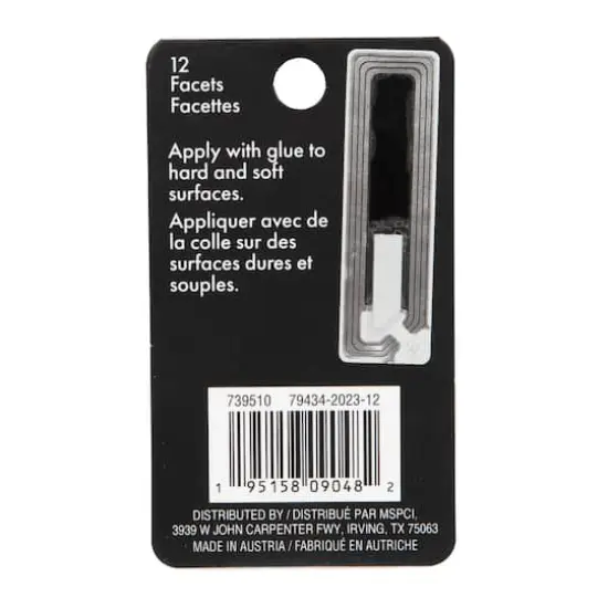 6mm Crystal Raindrop Glue-On Austrian Crystals by Bead Landing&trade;, 10ct. {5}