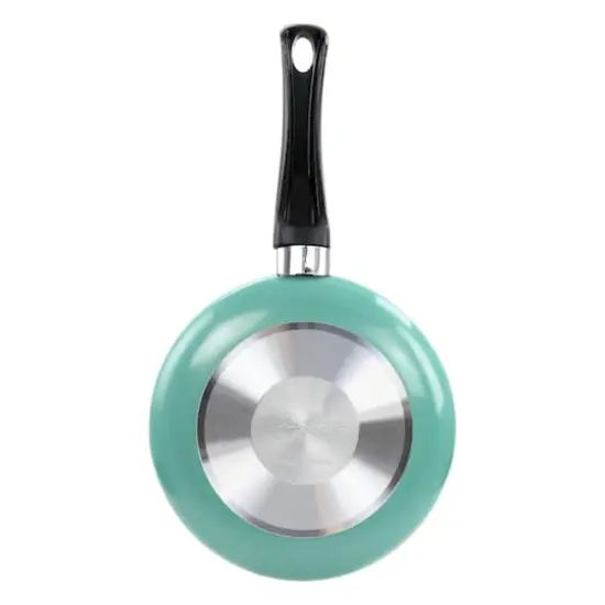 Oster Luneta 9.5" Teal Aluminum Nonstick Frying Pan {3}