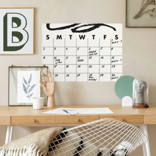 RoomMates Doodle Dry Erase Calendar Peel & Stick Wall Decal {3}
