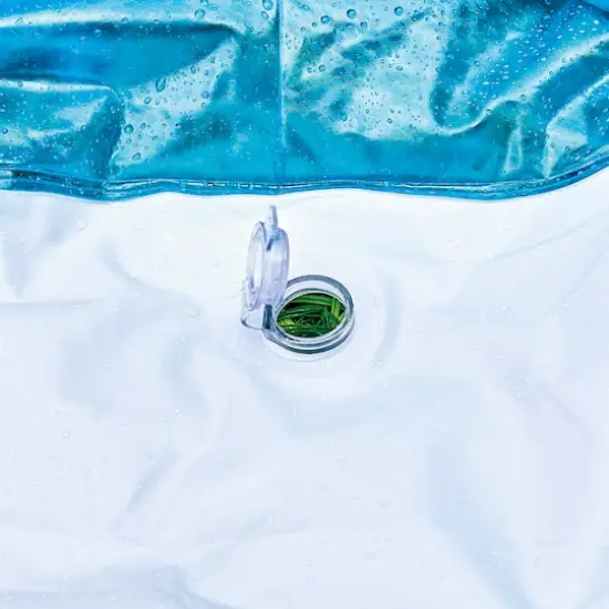 Pool Central&reg; 5ft. Inflatable Blue & White 2-Ring Swimming Pool {5}