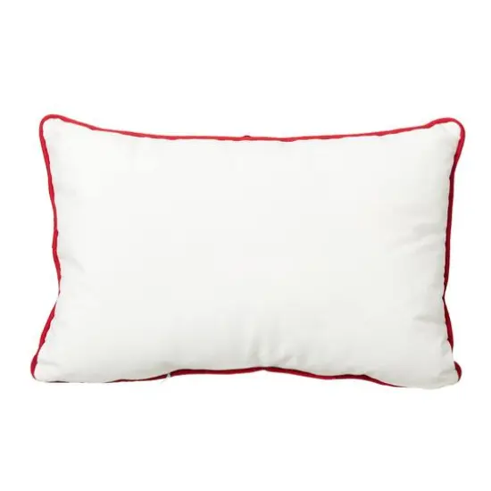 Glitzhome&reg; 3D Heavy Cotton Knitted Gnome Throw Pillow {9}