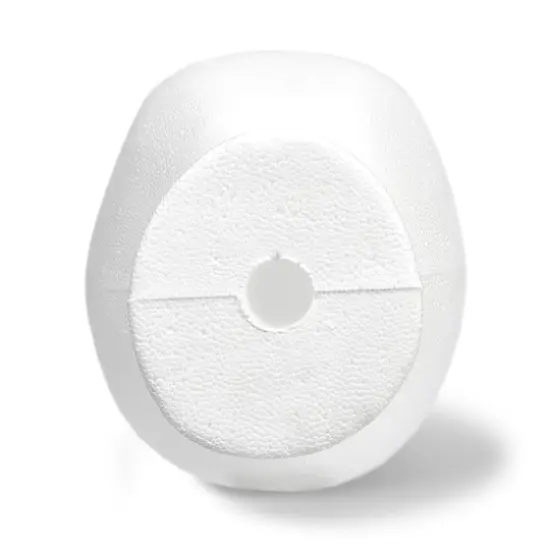 FloraCraft&reg; SmoothFōM&reg; White Foam Faceless Head {5}