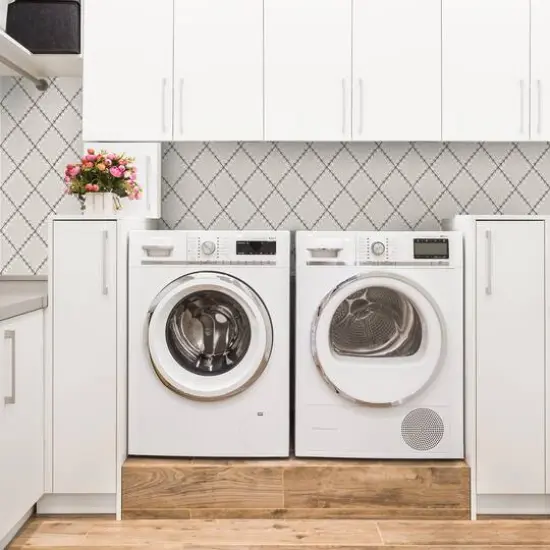 Surface Style Clover Lane Peel & Stick Wallpaper Smoke {9}