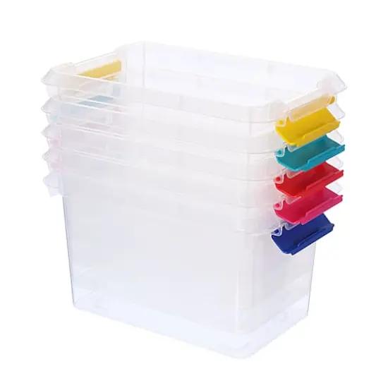 6.2qt. Storage Bins with Lids, 5ct. by Simply Tidy&trade; {5}