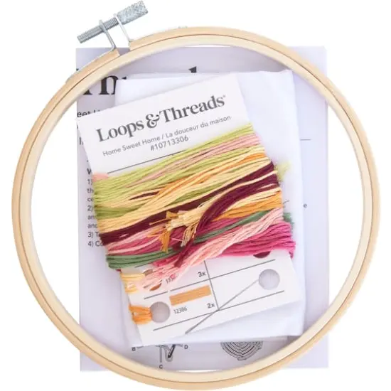 Home Sweet Home Embroidery Kit by Loops & Threads&reg; {4}