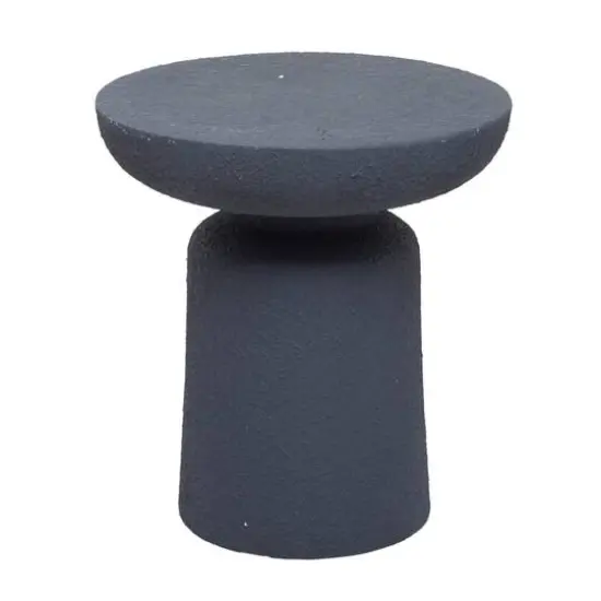 Blue Contemporary Garden Stool, 17" x 17" x 18" {3}