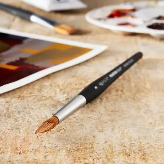 Princeton™ Aqua Elite™ Synthetic Long Round Watercolor Brush {3}