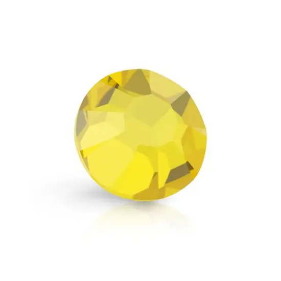 Preciosa MAXIMA SS16 Flatback Czech Crystals, 144ct. Citrine {4}