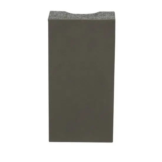 Household Essentials 3-Compartment Drawer Organizers, 2ct. Gray {9}