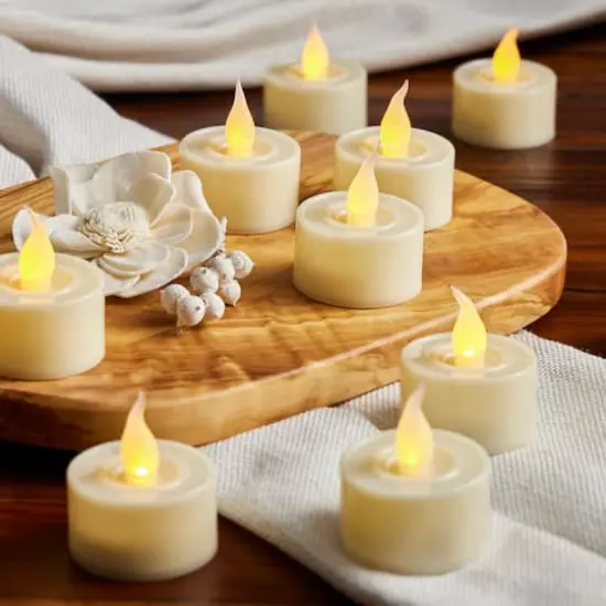 Basic Elements&trade; Ivory LED Tealights By Ashland&reg; {3}