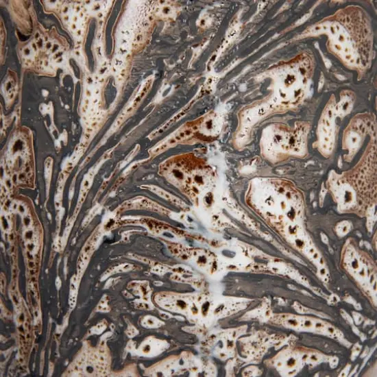 Hello Honey&reg; 5" Brown Hanging Stoneware Planter with Rope {3}