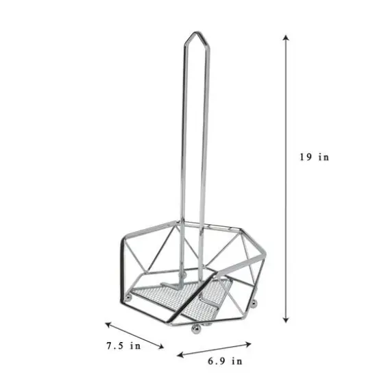 Kitchen Details 19" Geode Paper Towel Holder Chrome {7}