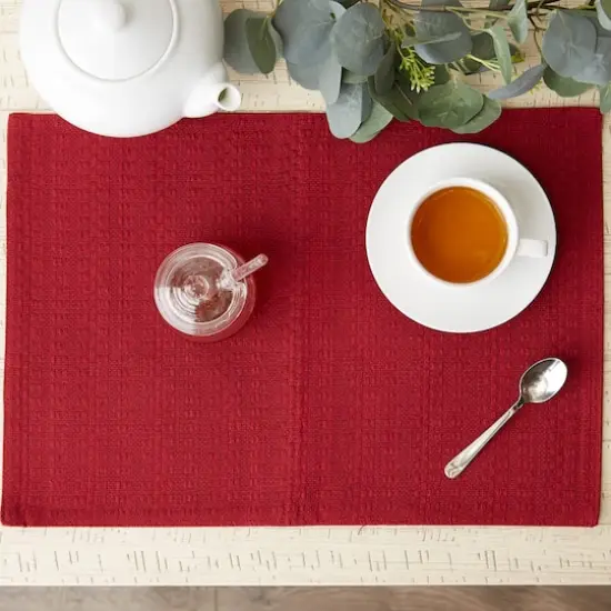 DII&reg; Redwood Tonal Variegated Placemats, 6ct. {3}