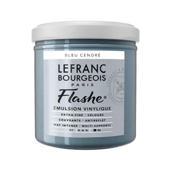 Lefranc & Bourgeois Flashe&reg; Matte Artist's Color, 125mL Blue Ash {1}