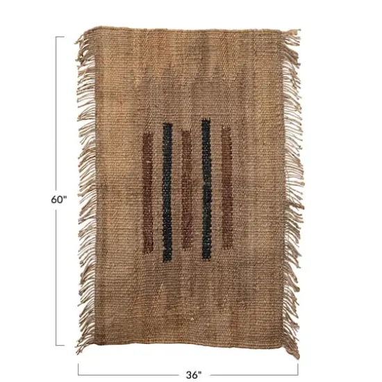 Hello Honey&reg; Bohemian Woven Jute & Leather Wall Hanging {5}
