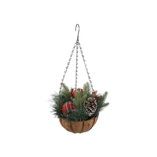 Flora Bunda&reg; 12" Christmas Hanging Basket {1}