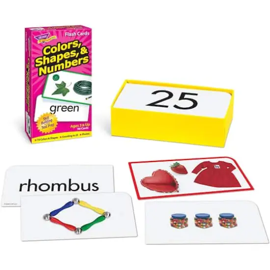 Trend Enterprises&reg; Colors, Shapes, & Numbers Skill Drill Flash Cards {3}