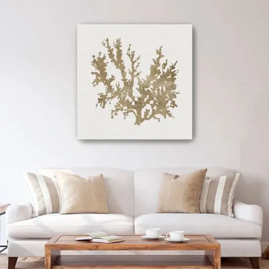 Metallic Coral II Canvas Giclee {4}