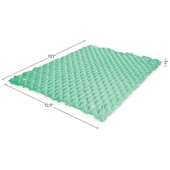Funsicle 8ft. Fresh Mint Mega Party Mat Inflatable Water Float {4}
