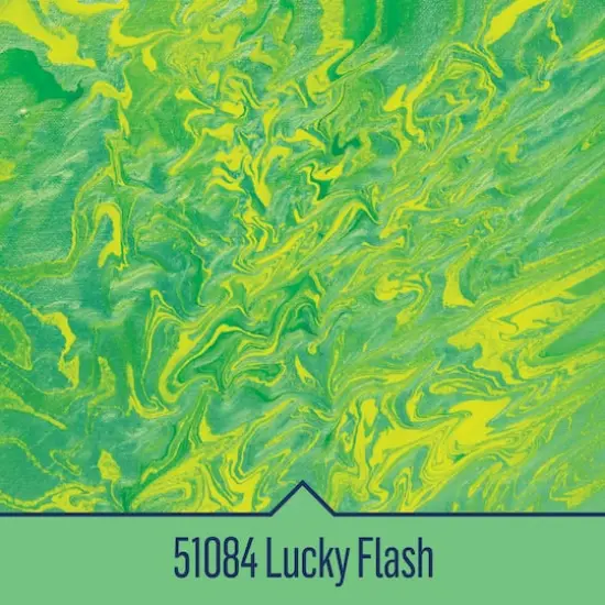 FolkArt&reg; Drizzle&trade; Pre-Mixed Acrylic Pouring Paint, 9oz. Lucky Flash {3}