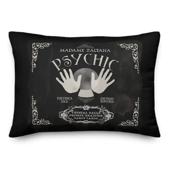 Psychic Readings 1 14" x 20" Throw Pillow {1}