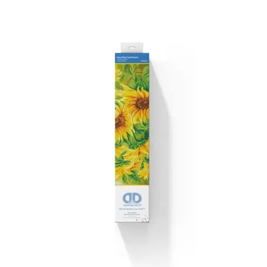 Diamond Dotz® Hazy Daze Sunflowers Diamond Painting Artwork Kit {4}