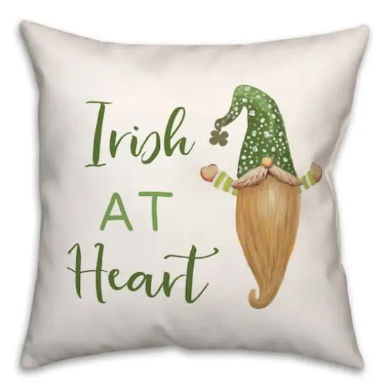 Irish At Heart 18" x 18" Throw Pillow {1}