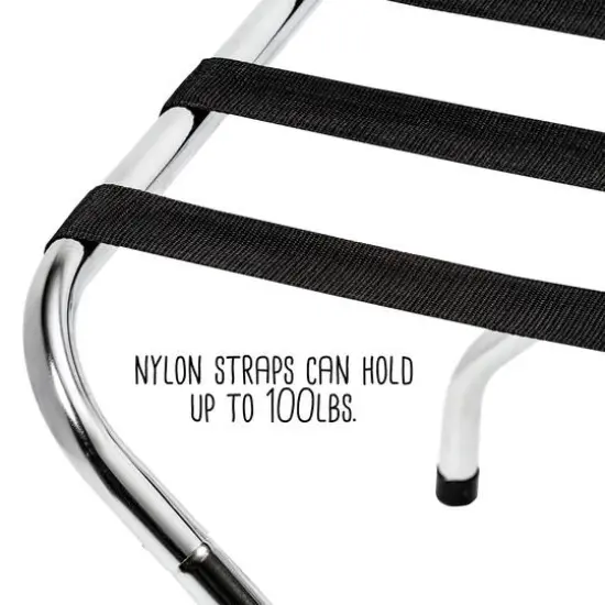 Honey Can Do Chrome KD Luggage Rack {10}