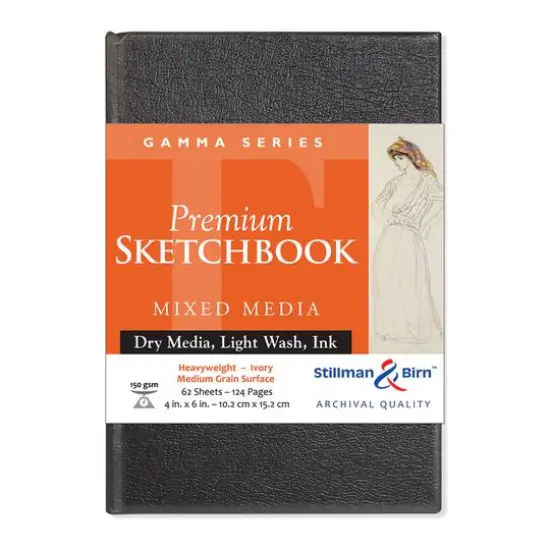 Stillman & Birn&trade; Gamma Series Premium Hardcover Mixed Media Sketchbook  {1}