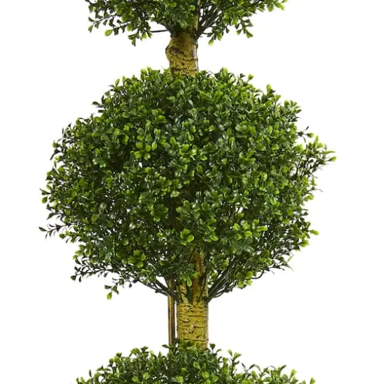 6ft. Potted 4 Tier Ball Boxwood Topiary Tree {3}