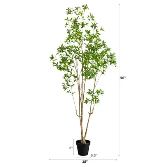 8ft. Artificial Minimalist Japanese Pieris Tree {3}