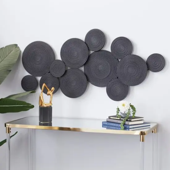 CosmoLiving by Cosmopolitan Black Metal Contemporary Wall D&eacute;cor {9}