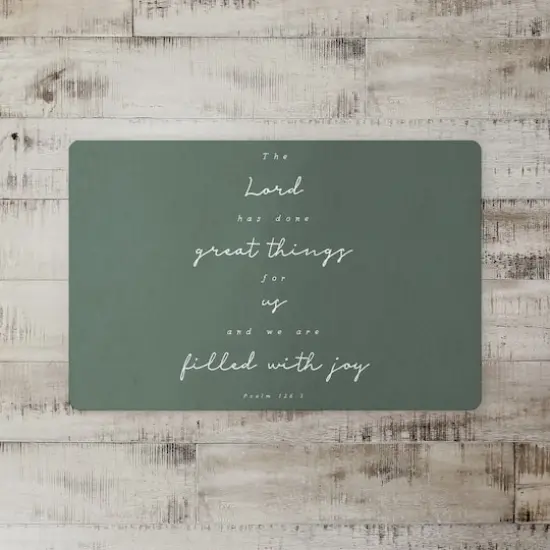Filled With Joy 18" x 27" Floor Mat {3}