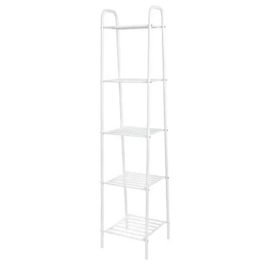 Honey Can Do White Matte 5-Tier Shelf {1}