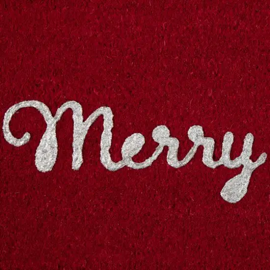 DII&reg; Merry Christmas Sparkle Doormat {6}
