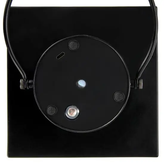 Hello Honey&reg; 24.75" Black Metal Rechargeable LED Indoor Lantern {7}