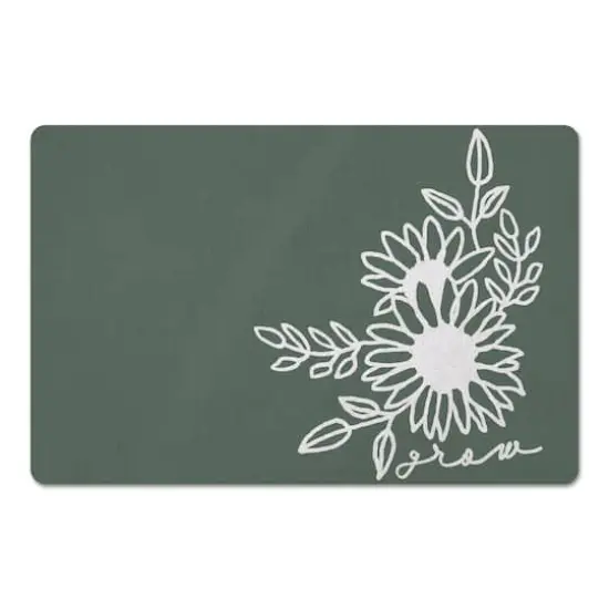 Grow Floral 18" x 27" Floor Mat {1}