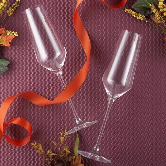 JoyJolt&reg; 7oz. Layla Crystal Champagne Glasses, 8ct. {7}