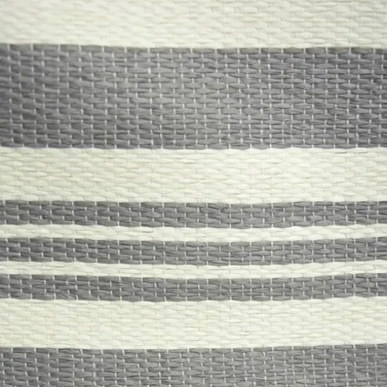 DII&reg; Urban Stripe Gray Round Storage Bin {6}