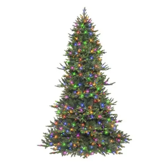 7.5ft. Pre-Lit Royal Majestic Douglas Fir Artificial Christmas Tree, Color Select LED Lights {5}