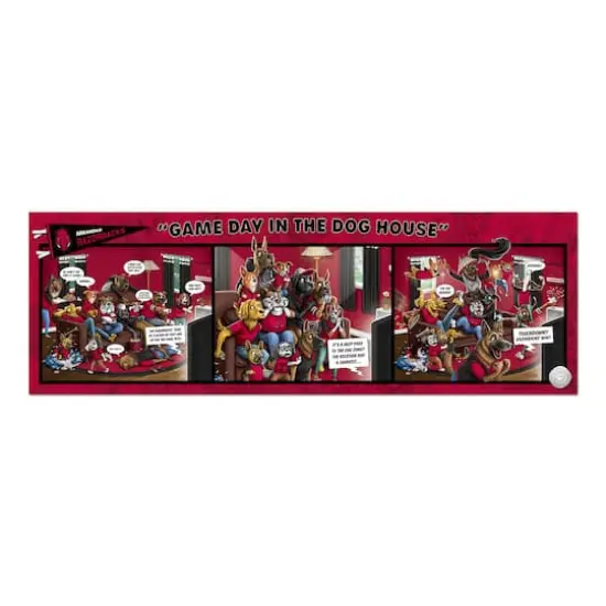 College Game Day in the Dog House 1,000 Piece Puzzle Arkansas Razorbacks {5}