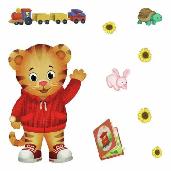 RoomMates Daniel Tiger Peel & Stick Giant Wall Decals {1}