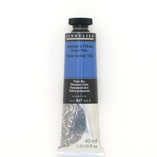 Sennelier Artists' Oil Color, 40mL 917 Dioxazine Violet S4 {1}