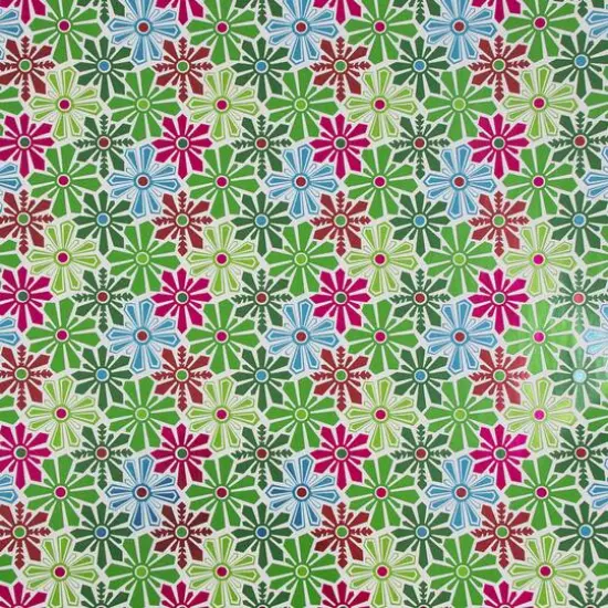 JAM Paper Holiday Snowflake Flowers Gift Wrap {3}