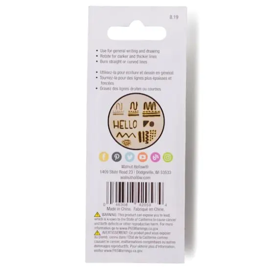 Walnut Hollow&reg; Wood Burning General Drawing Point {6}