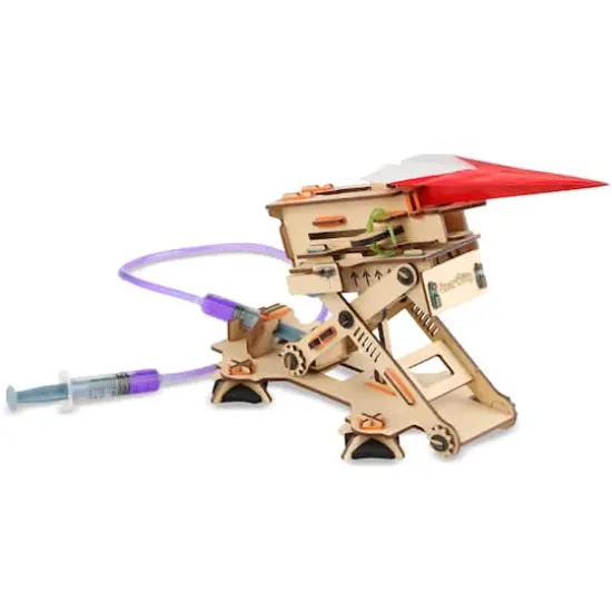 Elenco&reg; Smartivity&reg; Hydraulic Plane Launcher Wooden Model Engineering STEM Learning Toy {3}