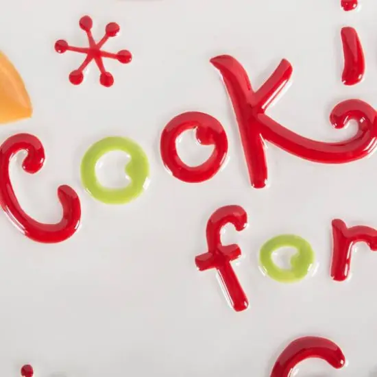 DII&reg; Ceramic Reindeer Plate {8}