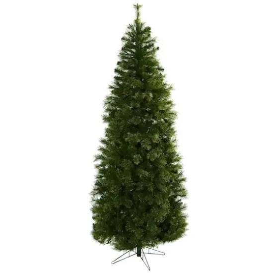 7.5ft. Pre-Lit Cashmere Fir Artificial Christmas Tree, Clear Lights {4}