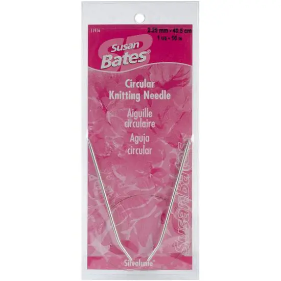 Susan Bates&reg; Silvalume&reg; 16" Circular Knitting Needles {1}