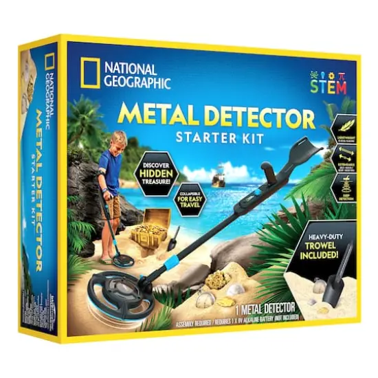 National Geographic&trade; Metal Detector Starter Kit {1}